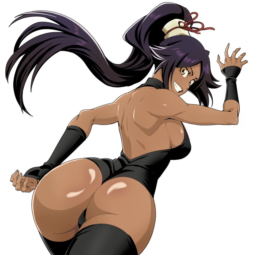 Shihouin Yoruichi (Bleach) Rule 34 Image