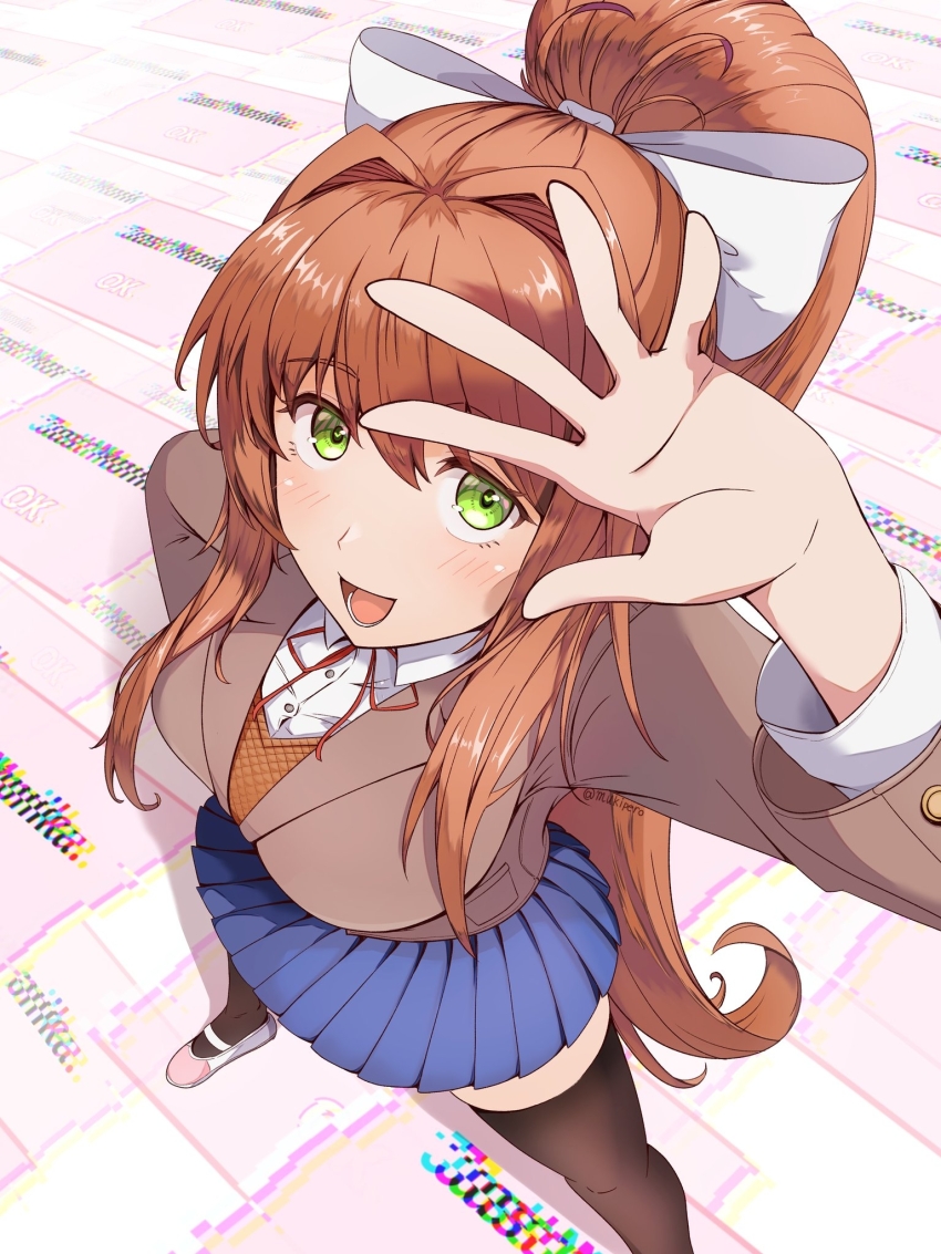 Monika (Doki Doki Literature Club) Rule 34 Image