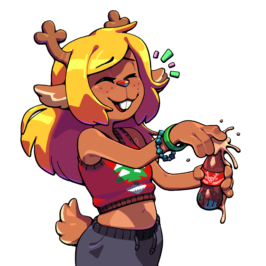 Noelle Holiday (Deltarune) Rule 34 Image