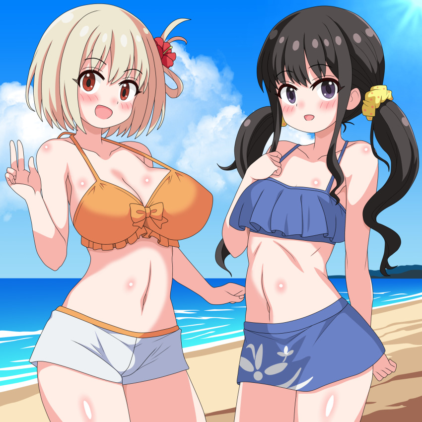 Inoue Takina (Lycoris Recoil) Rule 34 Image