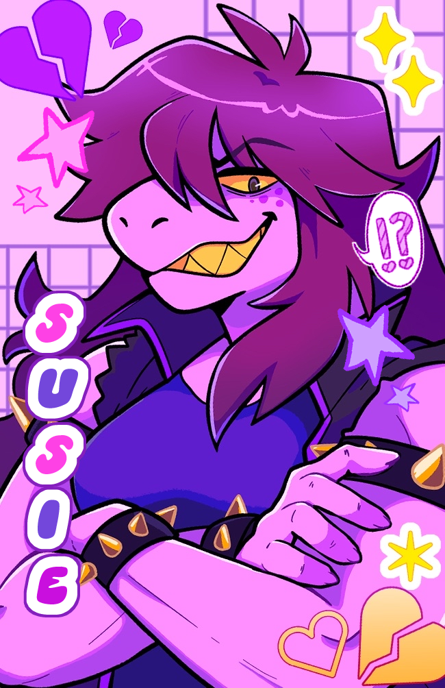 Susie (Deltarune) Rule 34 Image