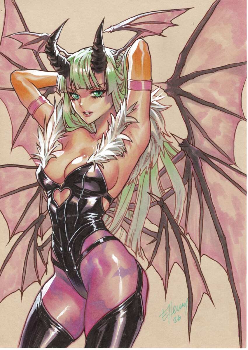 Morrigan Aensland (Darkstalkers) Rule 34 Image