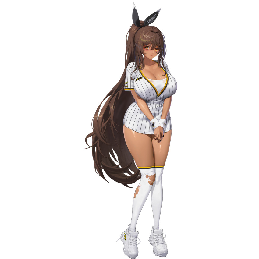 Noir (Baseball Cheerleader) (Nikke) Rule 34 Image