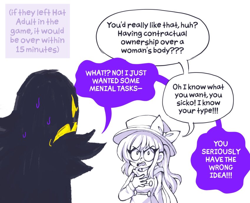 Hat Kid (A Hat In Time) Rule 34 Image