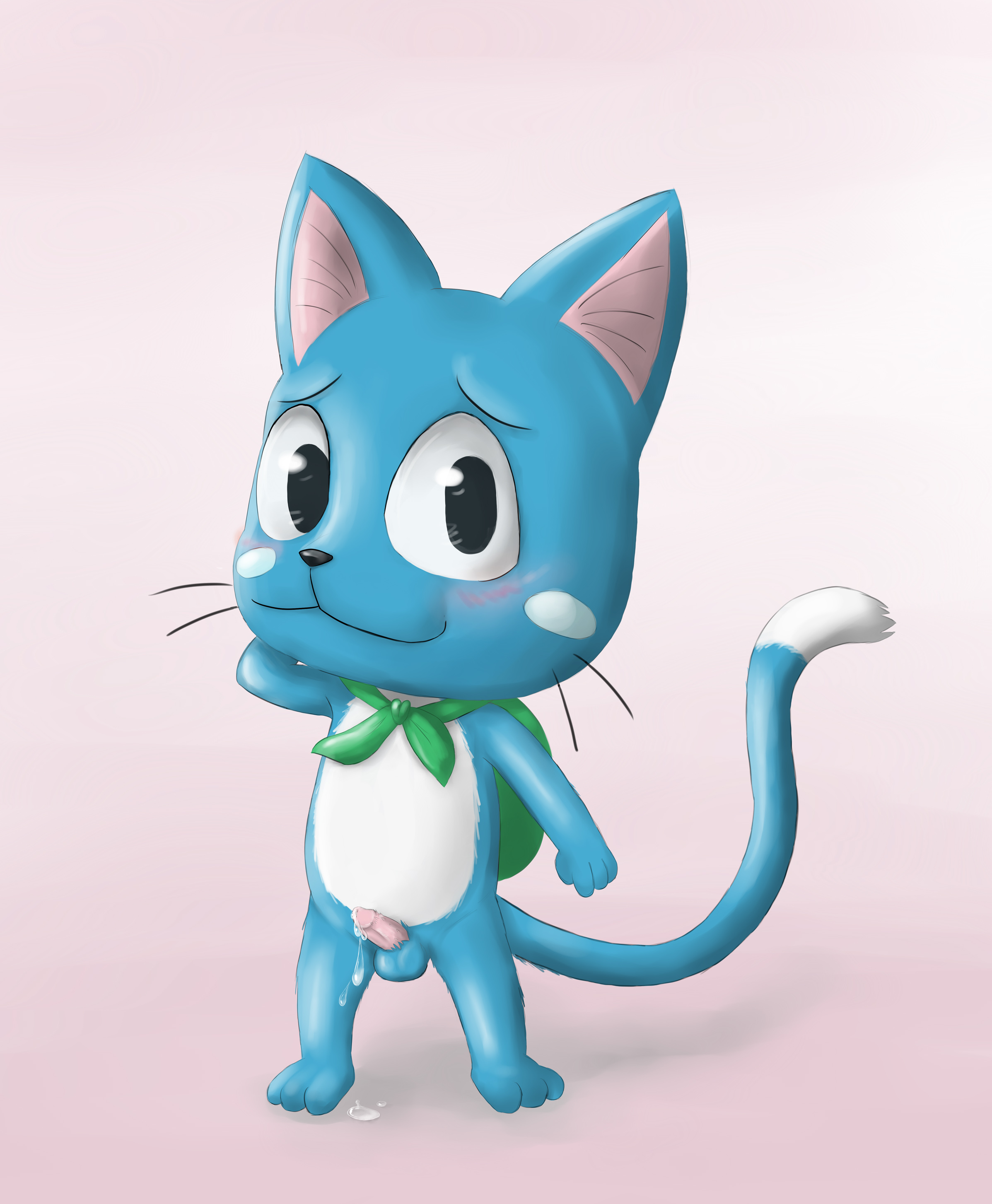 Happy (Fairy Tail) Rule 34 Image