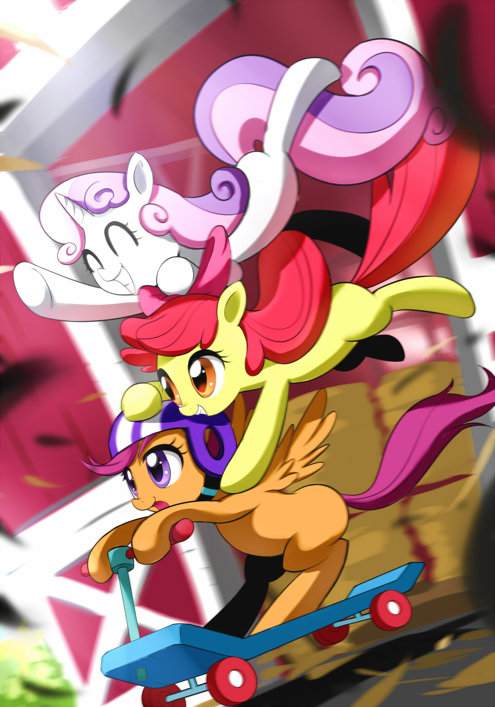 Sweetie Belle (My Little Pony) Rule 34 Image