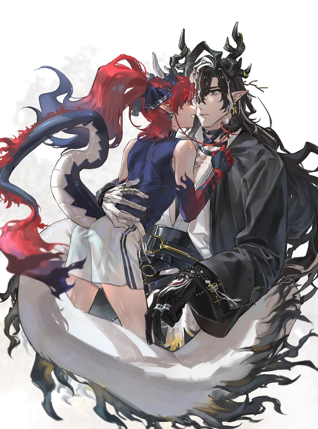 Wang (Arknights) Rule 34 Image