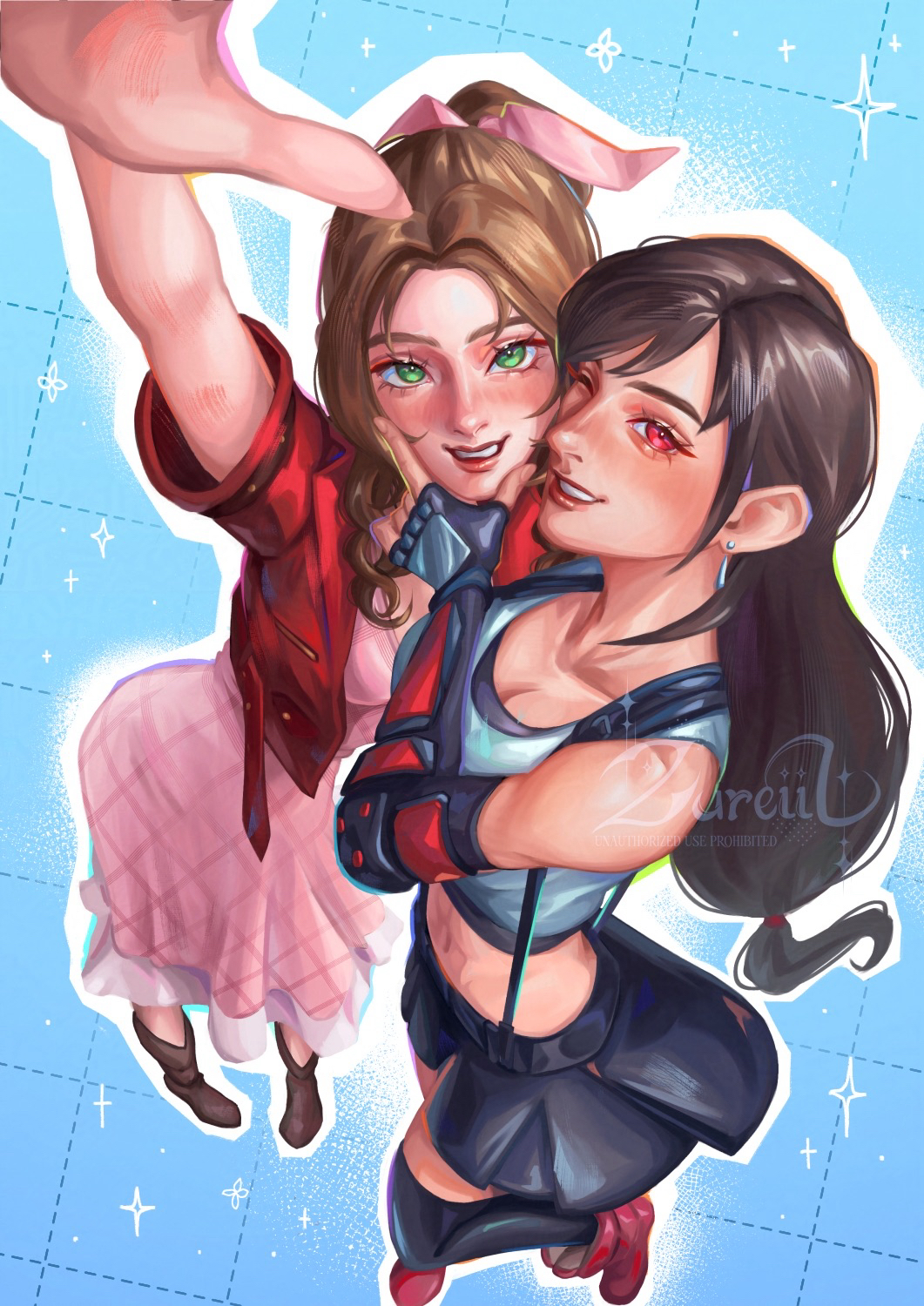 Aerith Gainsborough (Final Fantasy) Rule 34 Image