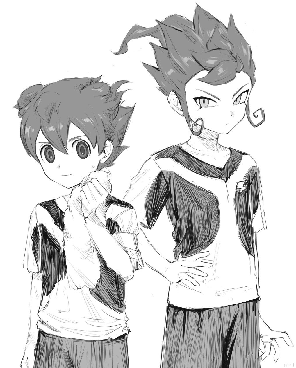 Matsukaze Tenma (Inazuma Eleven (Series)) Rule 34 Image