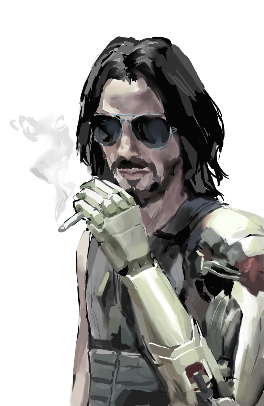 Johnny Silverhand (Cyberpunk (Series)) Rule 34 Image