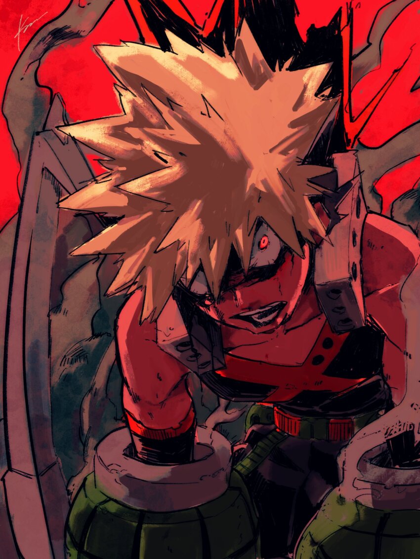 Bakugou Katsuki (Boku No Hero Academia) Rule 34 Image