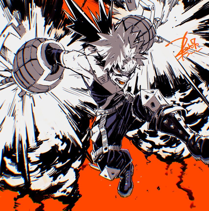 Bakugou Katsuki (Boku No Hero Academia) Rule 34 Image