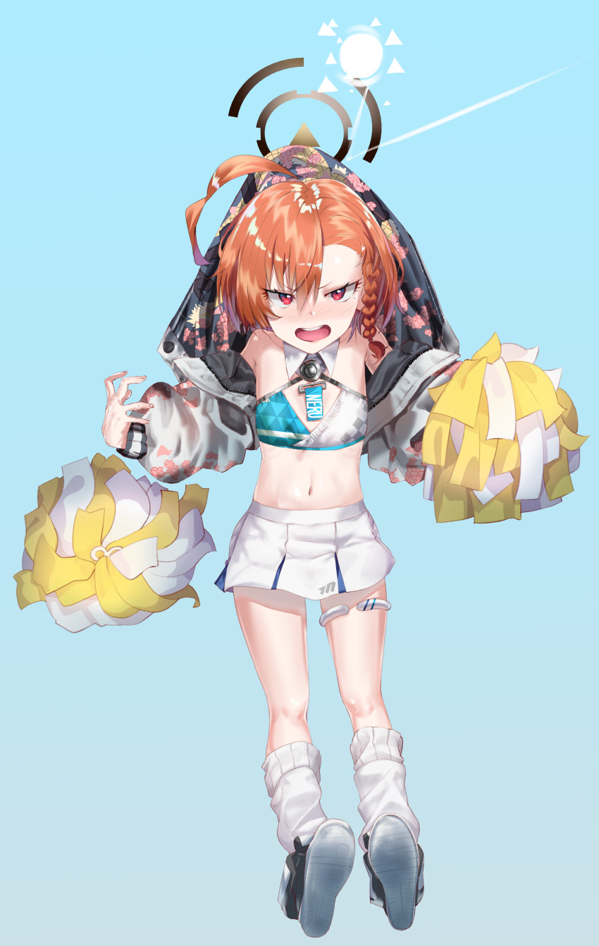 Millennium Cheerleader Outfit (Blue Archive) Rule 34 Image