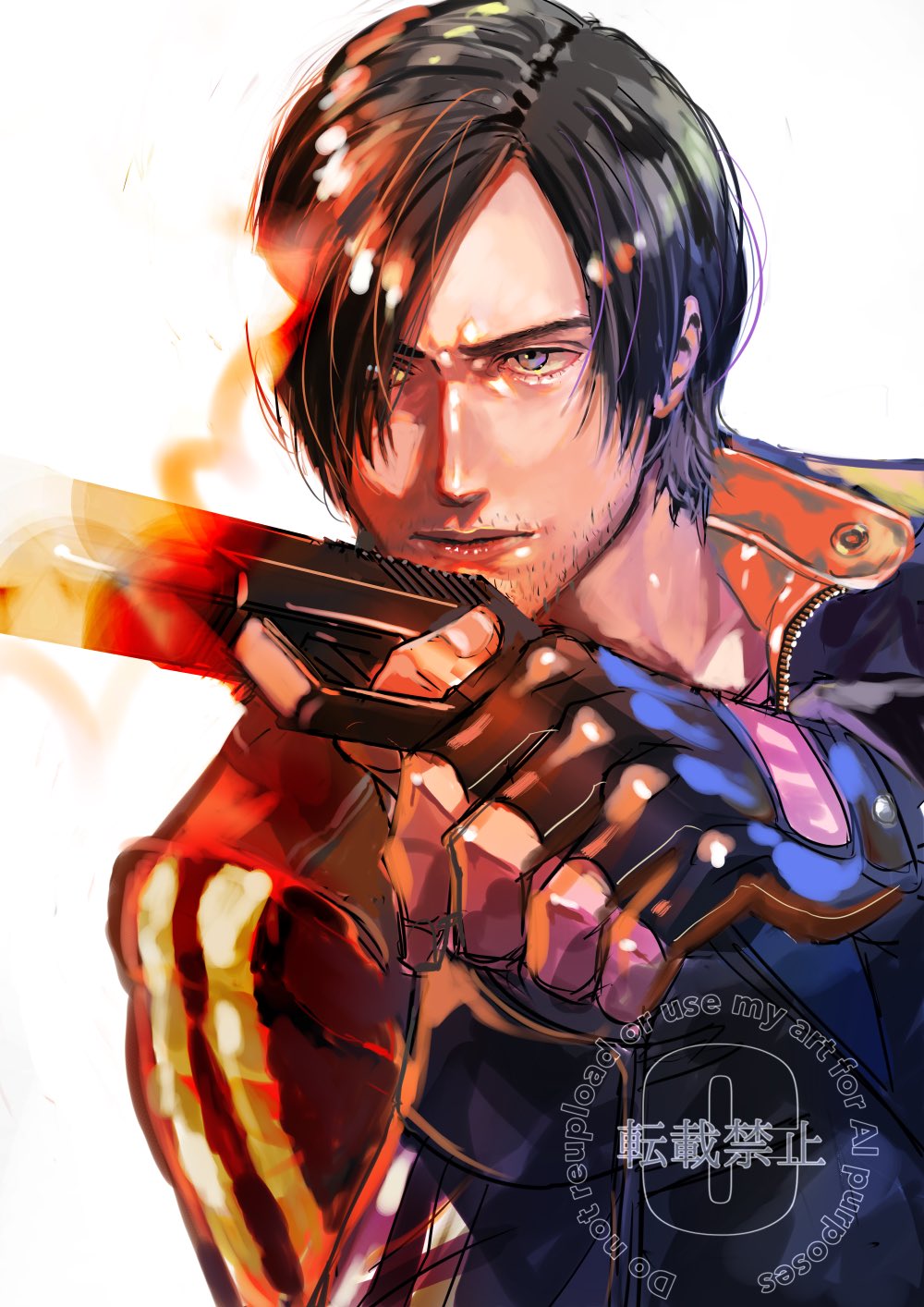 Leon S. Kennedy (Resident Evil) Rule 34 Image