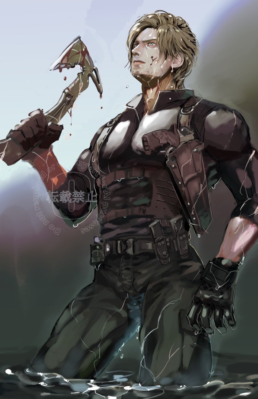 Leon S. Kennedy (Resident Evil) Rule 34 Image