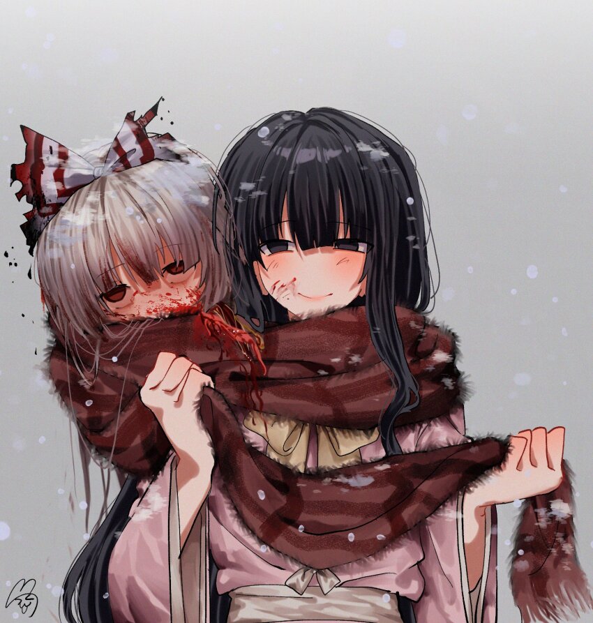 Fujiwara No Mokou (Touhou) Rule 34 Image