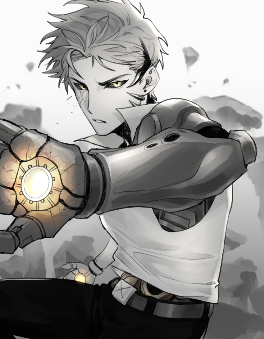 Genos (One-Punch Man) Rule 34 Image