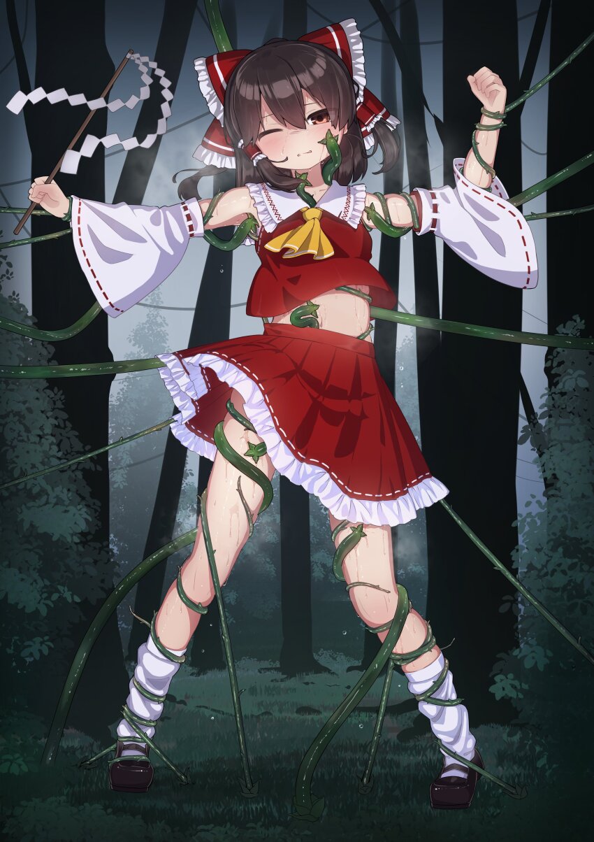 Hakurei Reimu (Touhou) Rule 34 Image