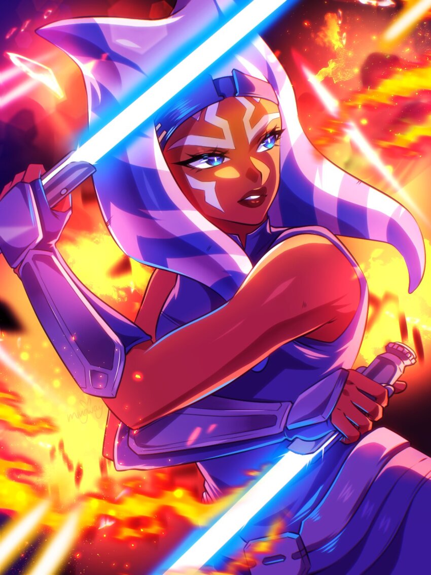 Ahsoka Tano (Star Wars) Rule 34 Image