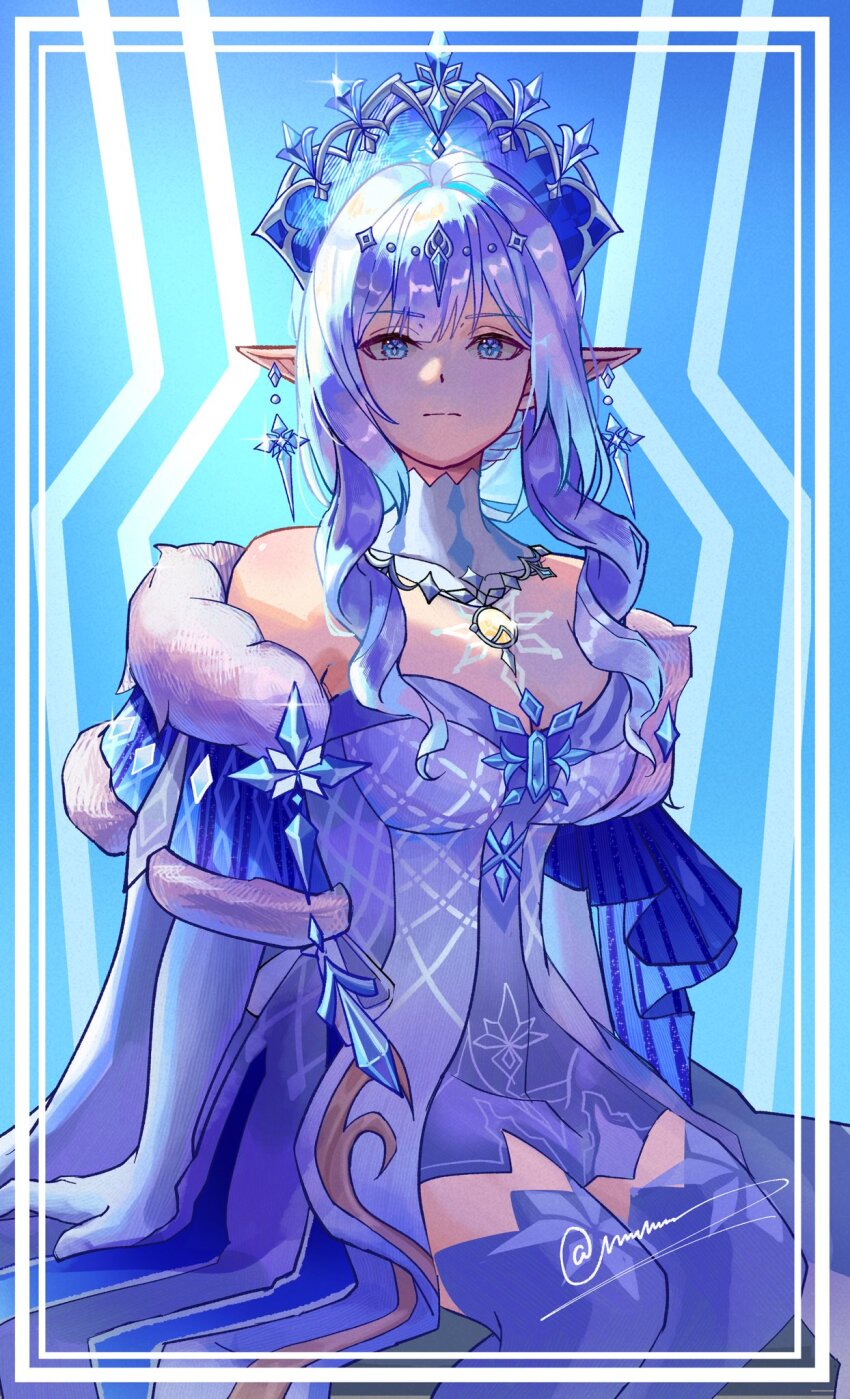 Anastasya Feodorovna Snezhnaya (Genshin Impact) Rule 34 Image