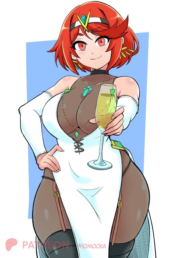 Pyra (Xenoblade) Rule 34 Image