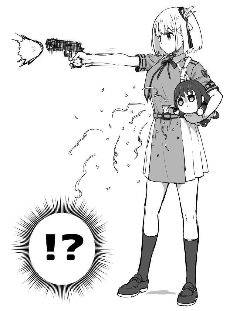 Inoue Takina (Lycoris Recoil) Rule 34 Image