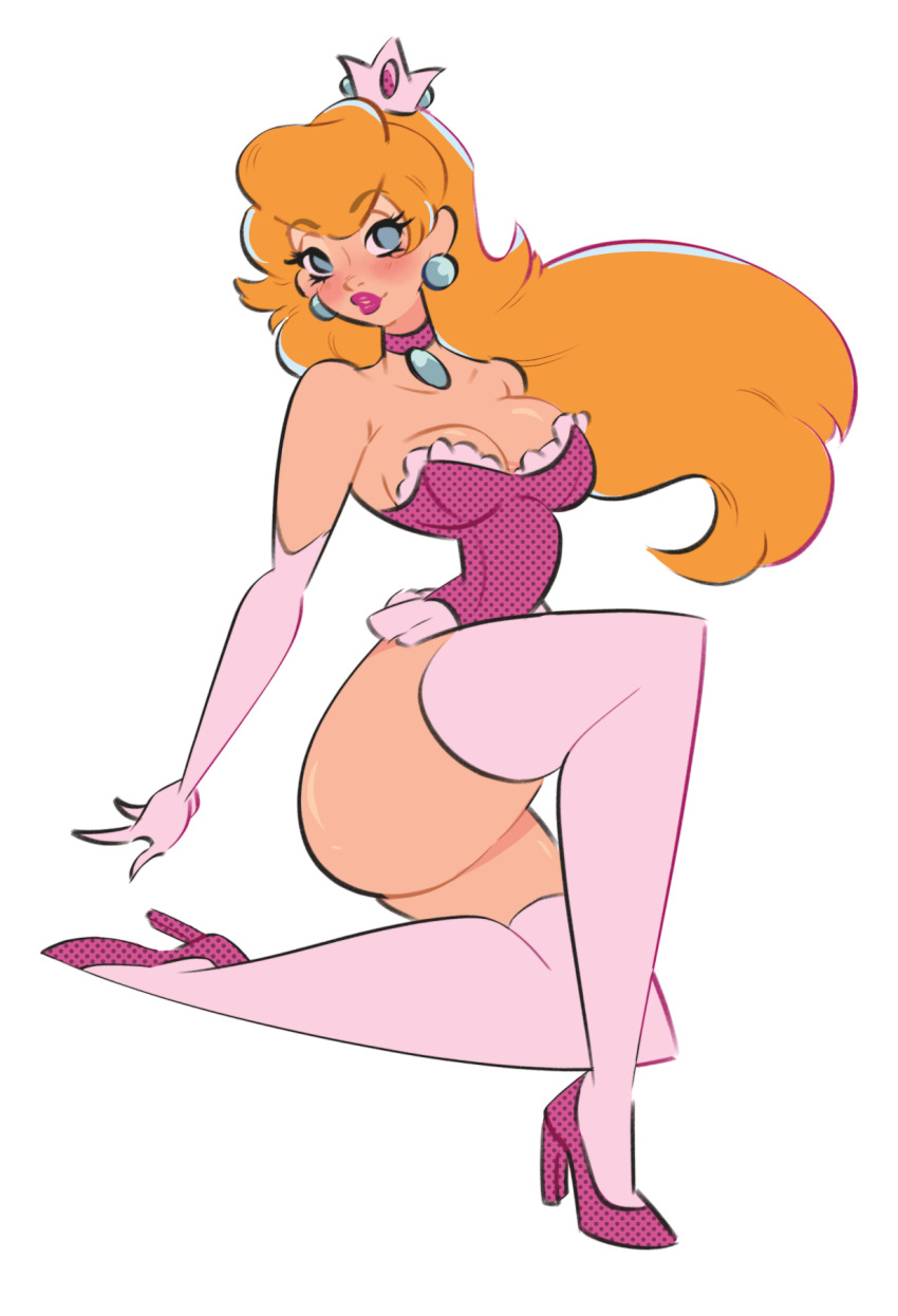 Princess Peach (Mario (Series)) Rule 34 Image
