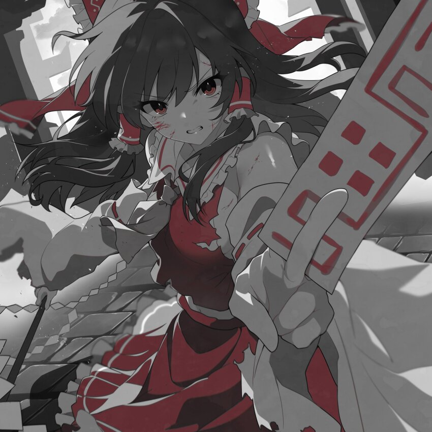 Hakurei Reimu (Touhou) Rule 34 Image