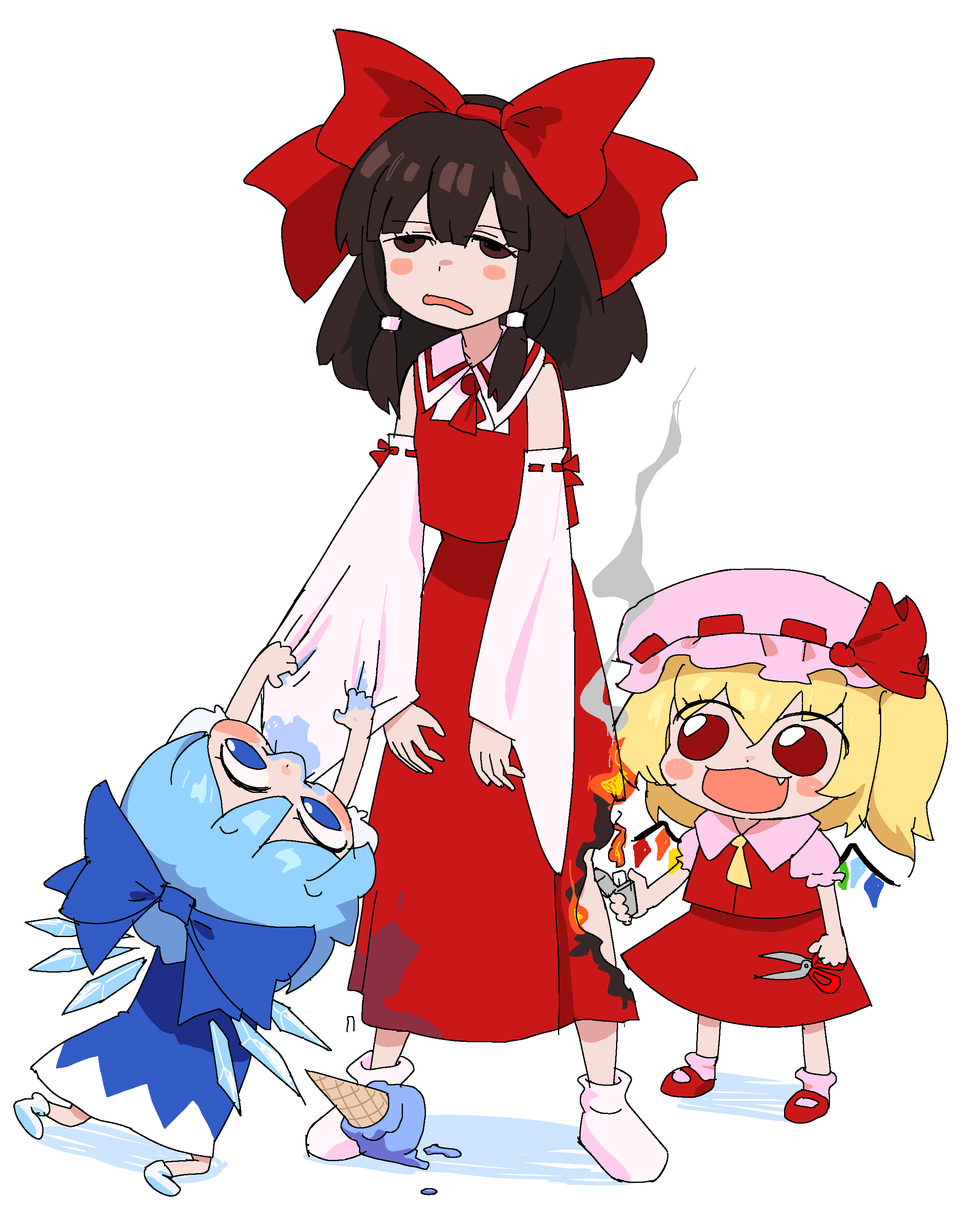 Cirno (Touhou) Rule 34 Image