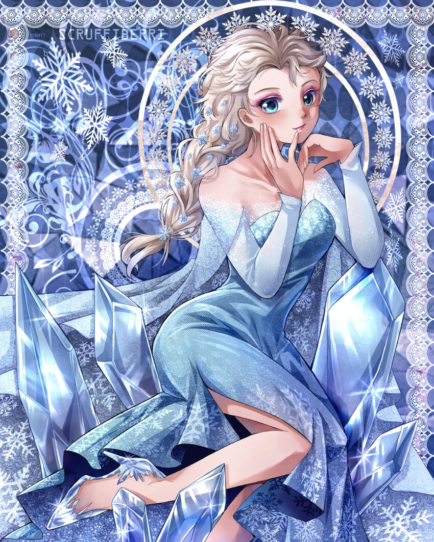Elsa (Frozen) Rule 34 Image