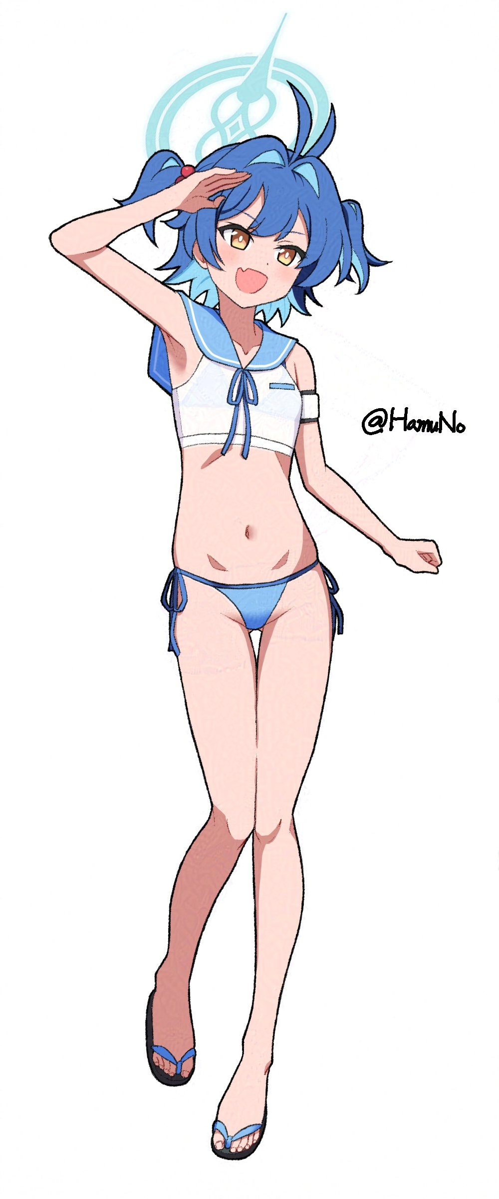 Makina (Blue Archive) Rule 34 Image