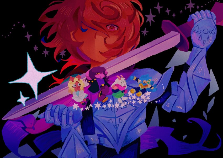 Kris (Deltarune) Rule 34 Image