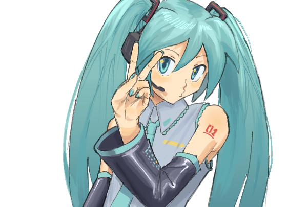 Hatsune Miku (Vocaloid) Rule 34 Image