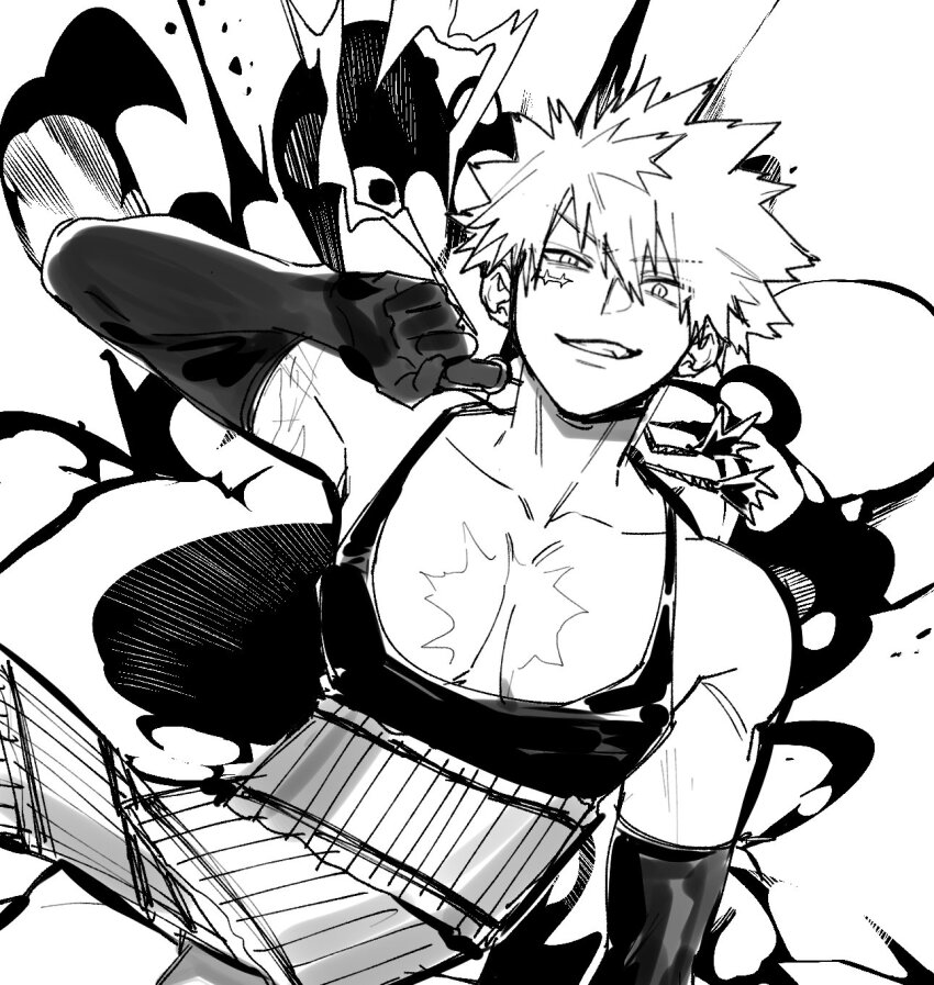 Bakugou Katsuki (Boku No Hero Academia) Rule 34 Image