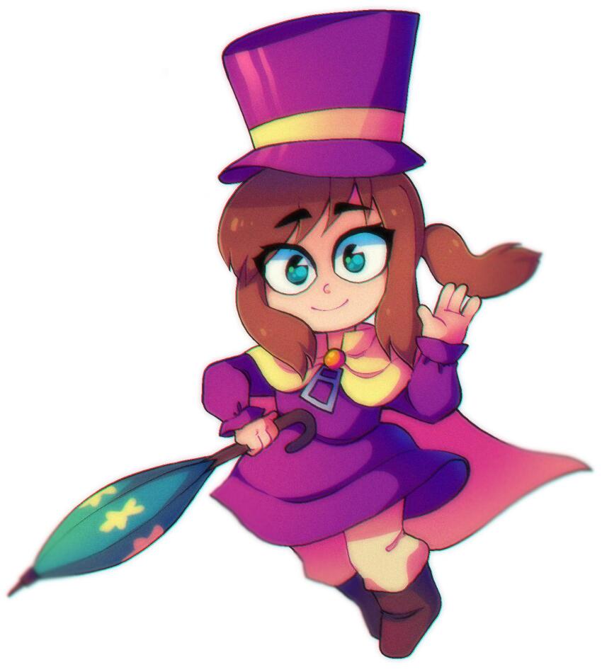 Hat Kid (A Hat In Time) Rule 34 Image