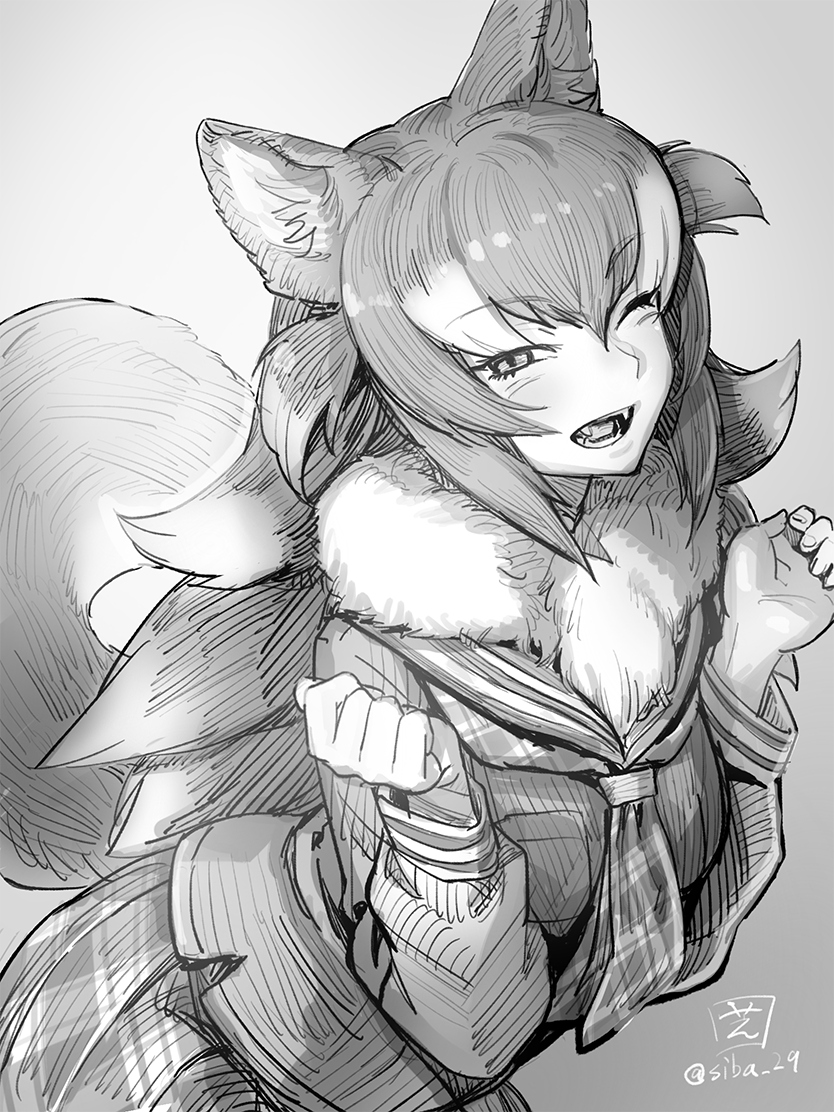 Japanese Wolf (Kemono Friends) Rule 34 Image