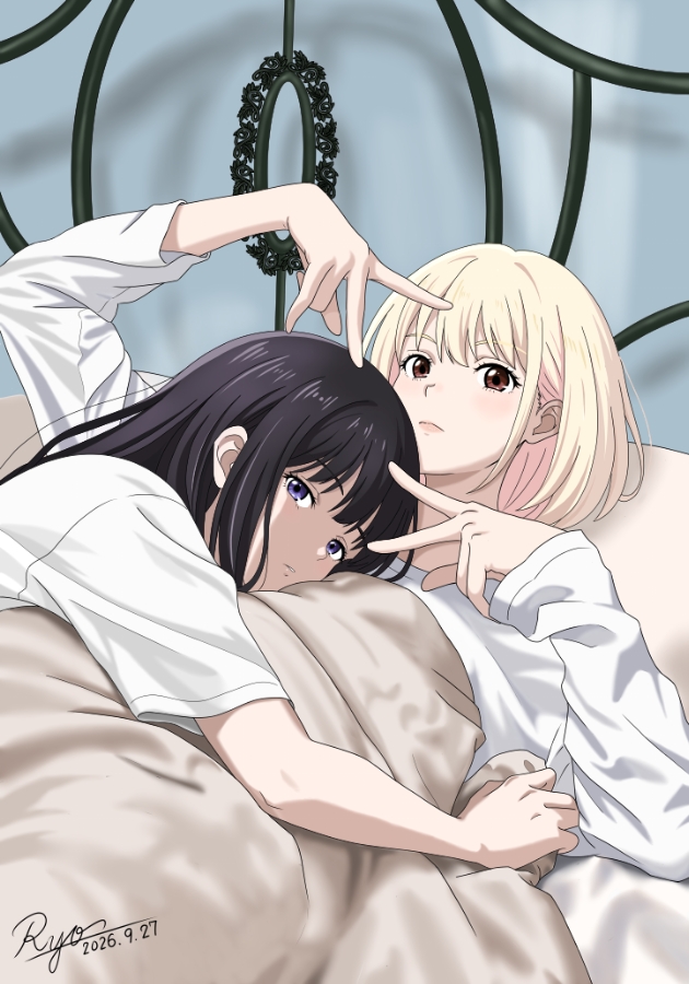 Inoue Takina (Lycoris Recoil) Rule 34 Image