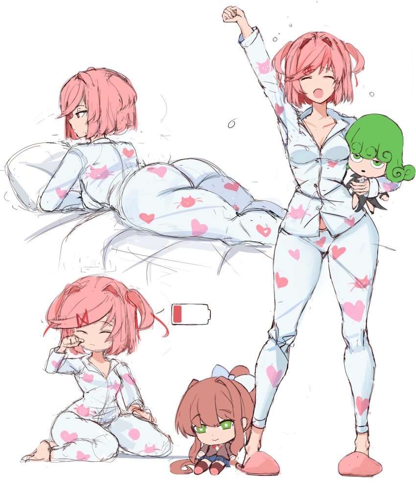 Monika (Doki Doki Literature Club) Rule 34 Image