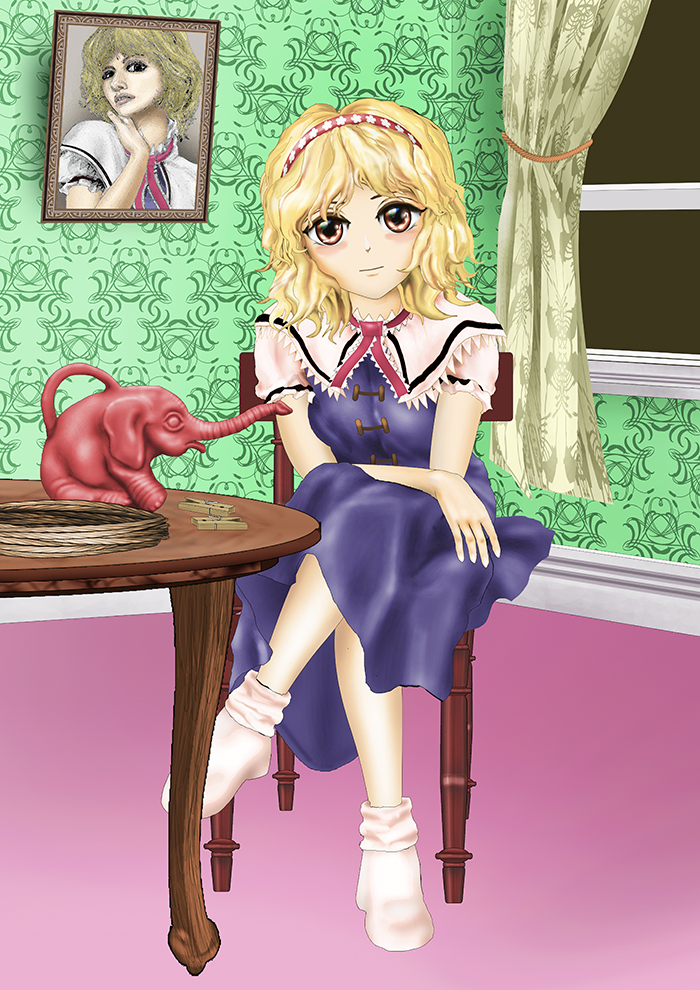 Alice Margatroid (Touhou) Rule 34 Image