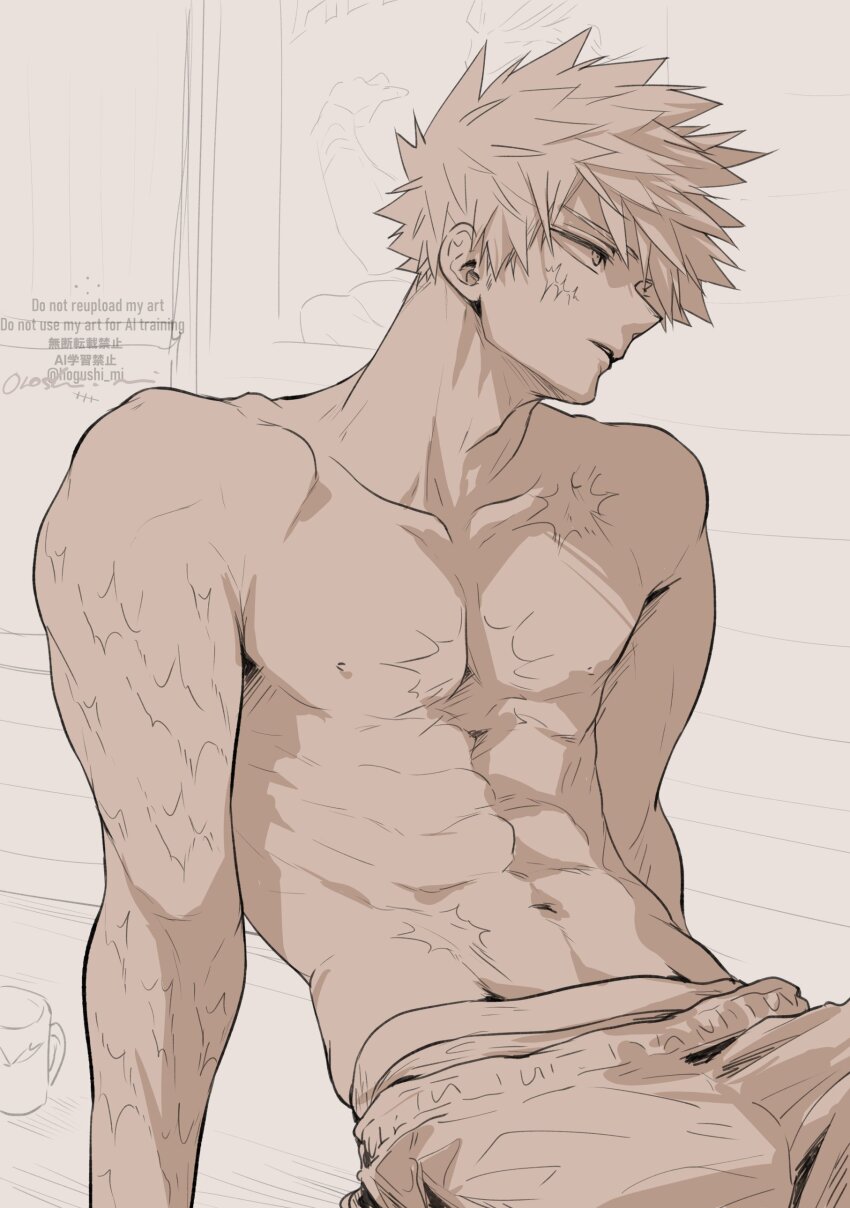Bakugou Katsuki (Boku No Hero Academia) Rule 34 Image