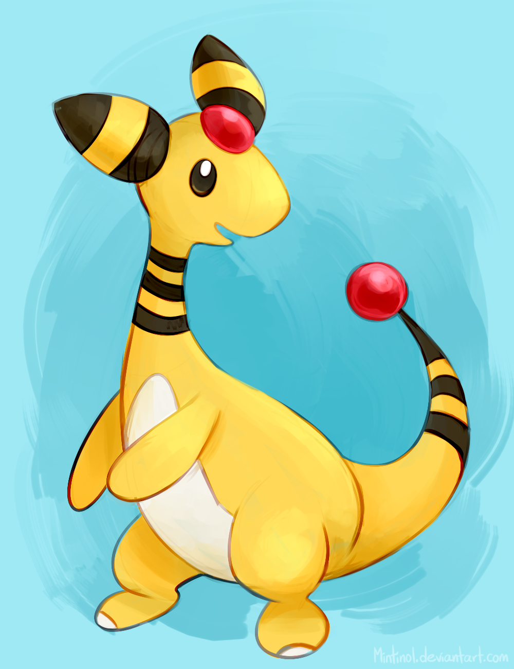 Ampharos (Nintendo) Rule 34 Image