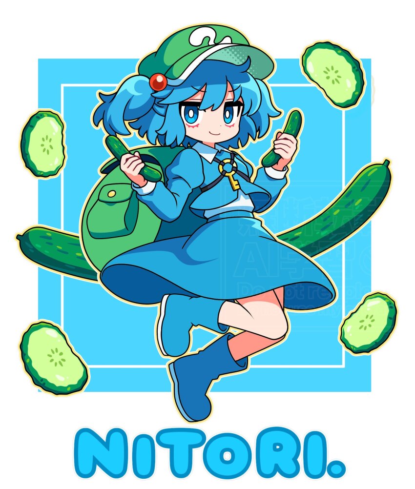 Kawashiro Nitori (Touhou) Rule 34 Image