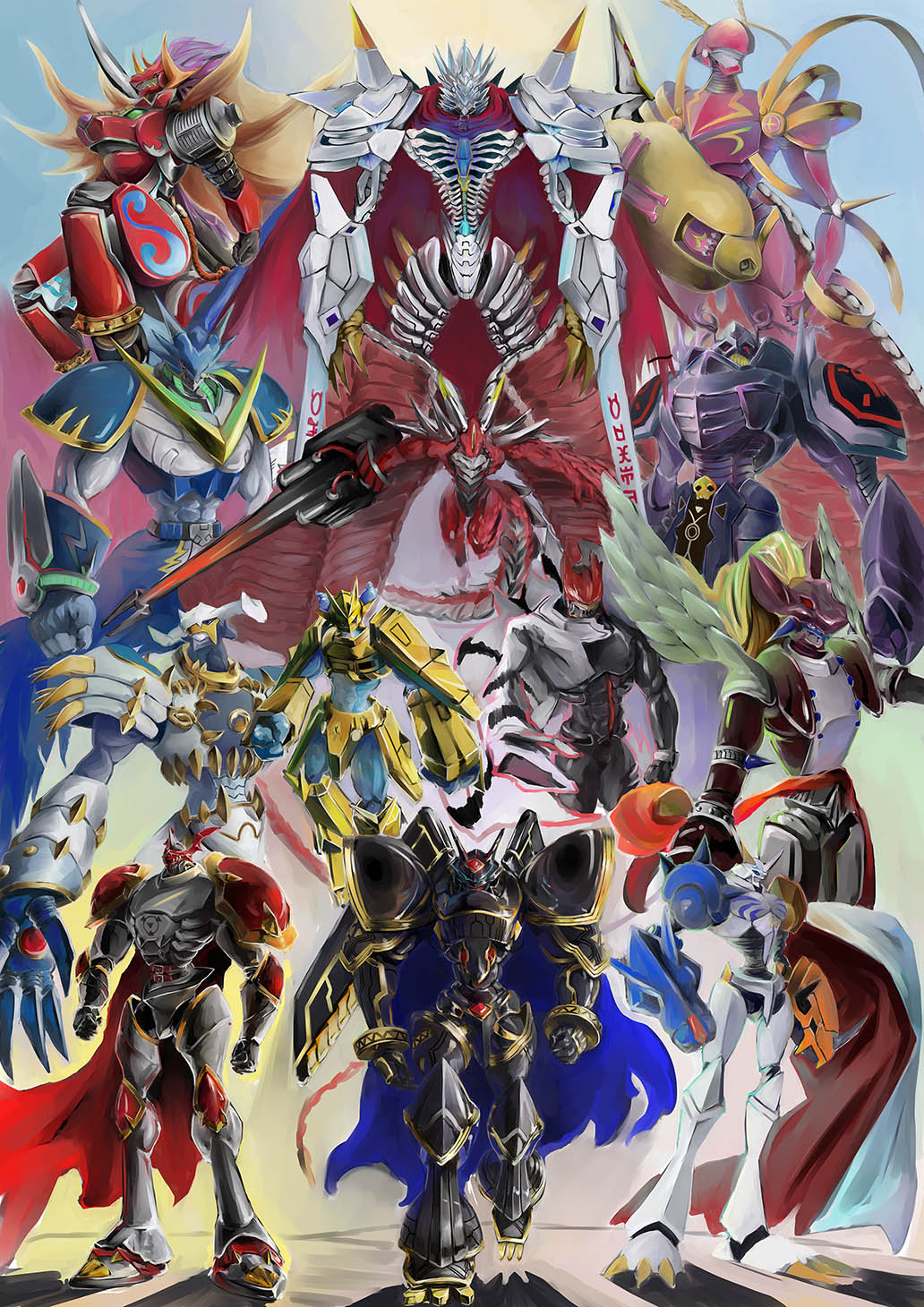 Magnamon (Digimon) Rule 34 Image