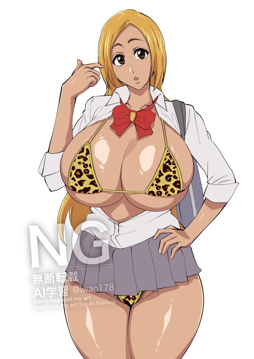 Inoue Orihime (Bleach) Rule 34 Image