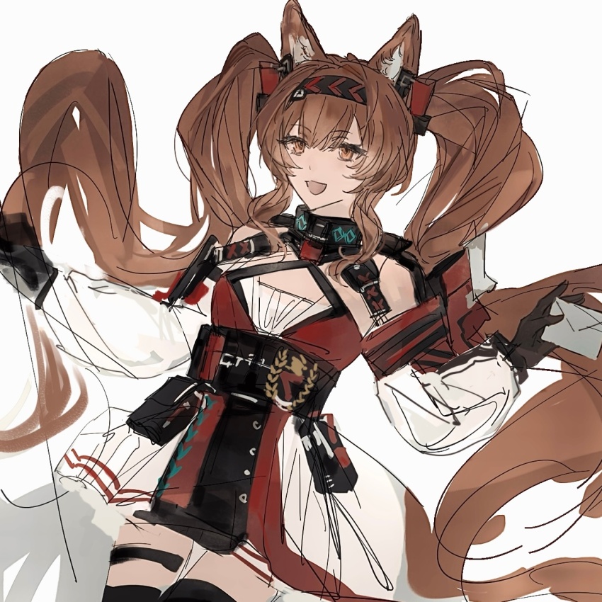 Angelina (Arknights) Rule 34 Image