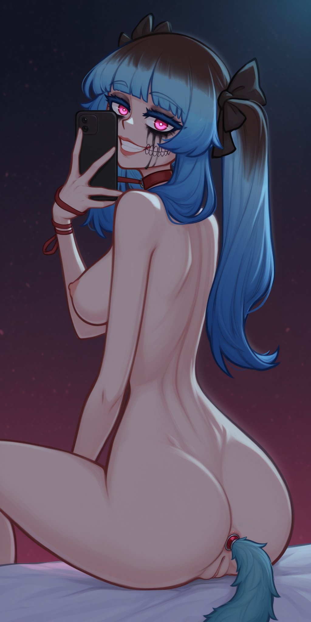 Amemiya Darumi (The Hundred Line -Last Defense Academy-) Rule 34 Image