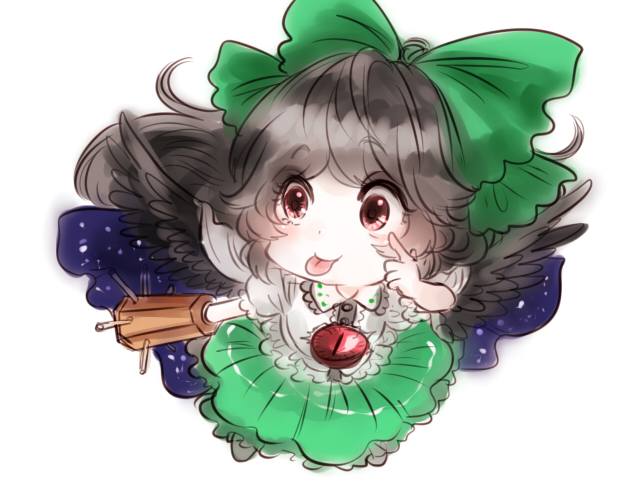 Reiuji Utsuho (Cookie (Touhou)) Rule 34 Image