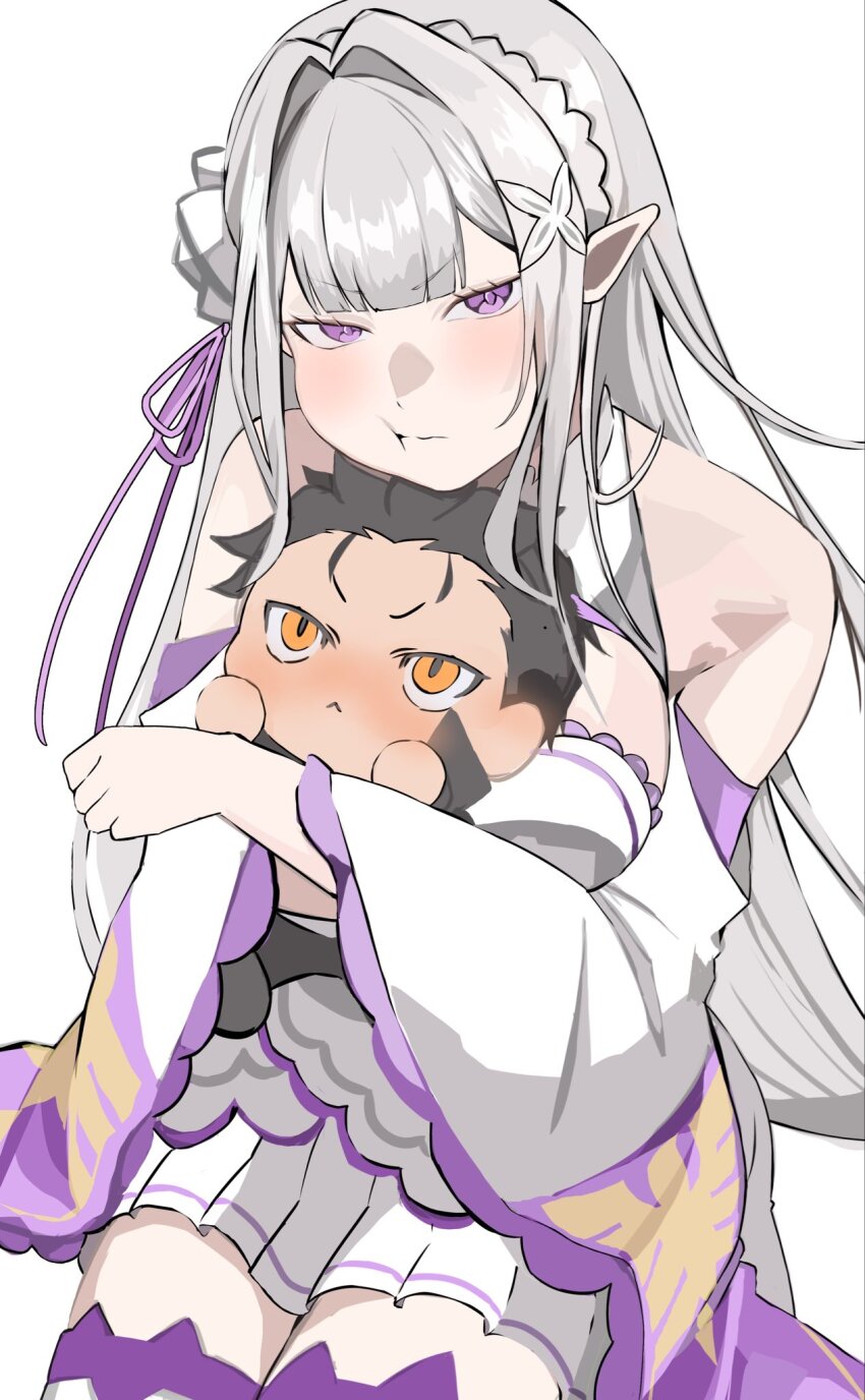 Emilia (Re:Zero) Rule 34 Image