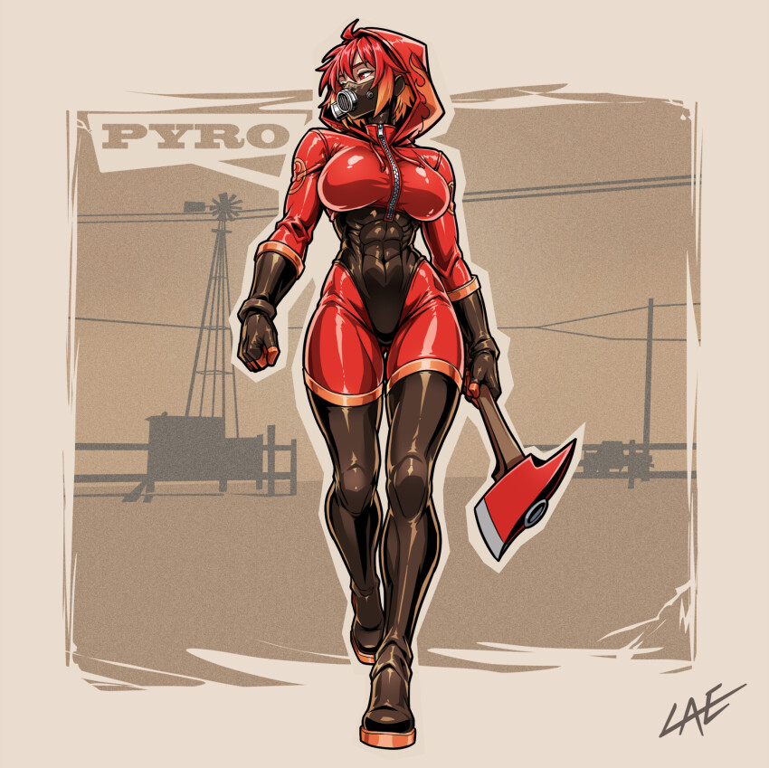 Red Pyro (Tf2) Rule 34 Image