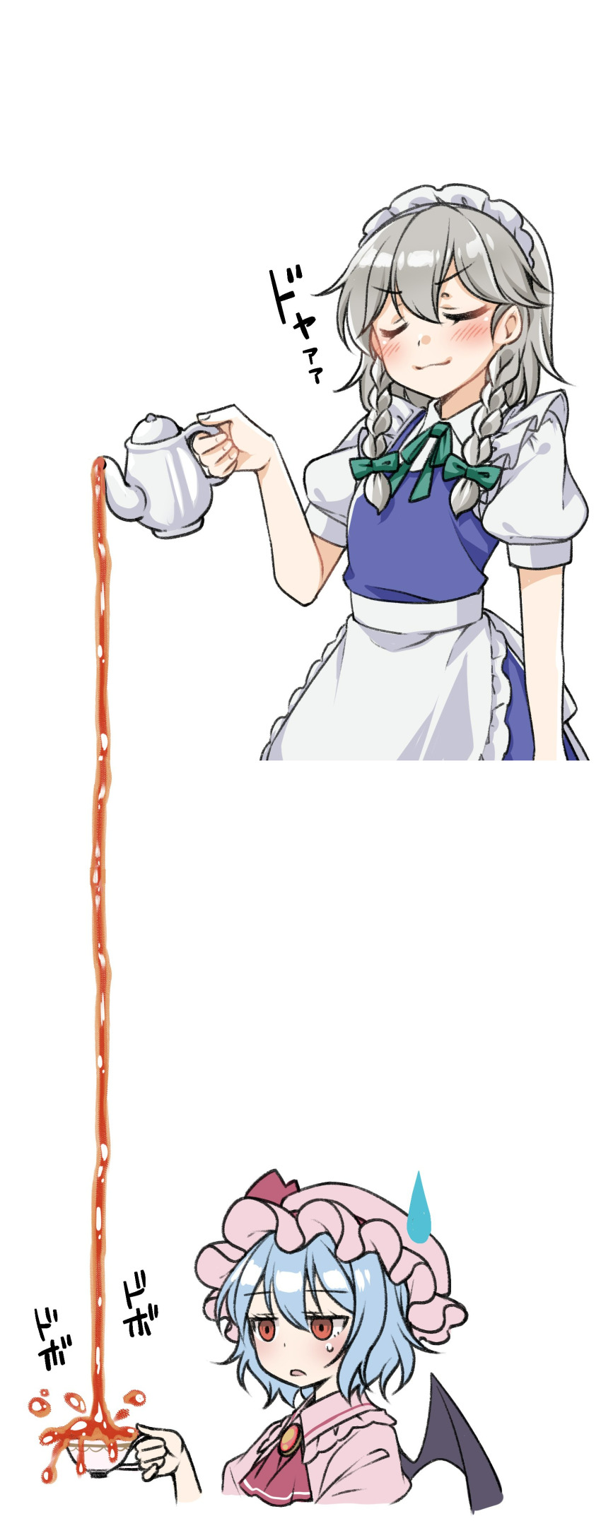 Izayoi Sakuya (Touhou) Rule 34 Image